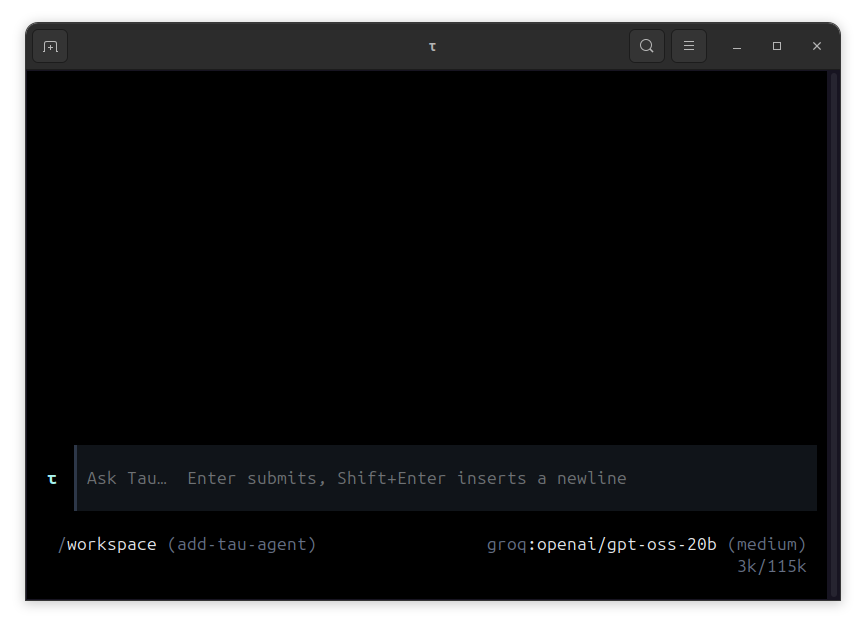 Screenshot of VibePod workflow with Hugging Face Tau.